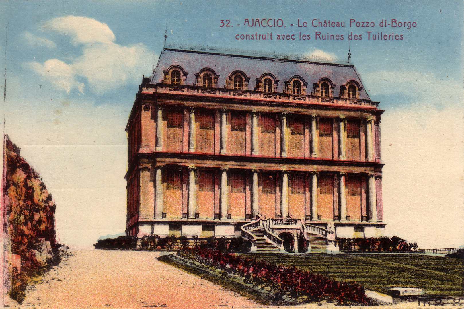 รูปถ่าย ฝรั่งเศส(France) คอร์สิคา(Corsica) โปสการ์ดเก่า(Old Postcards) 1900-01 272