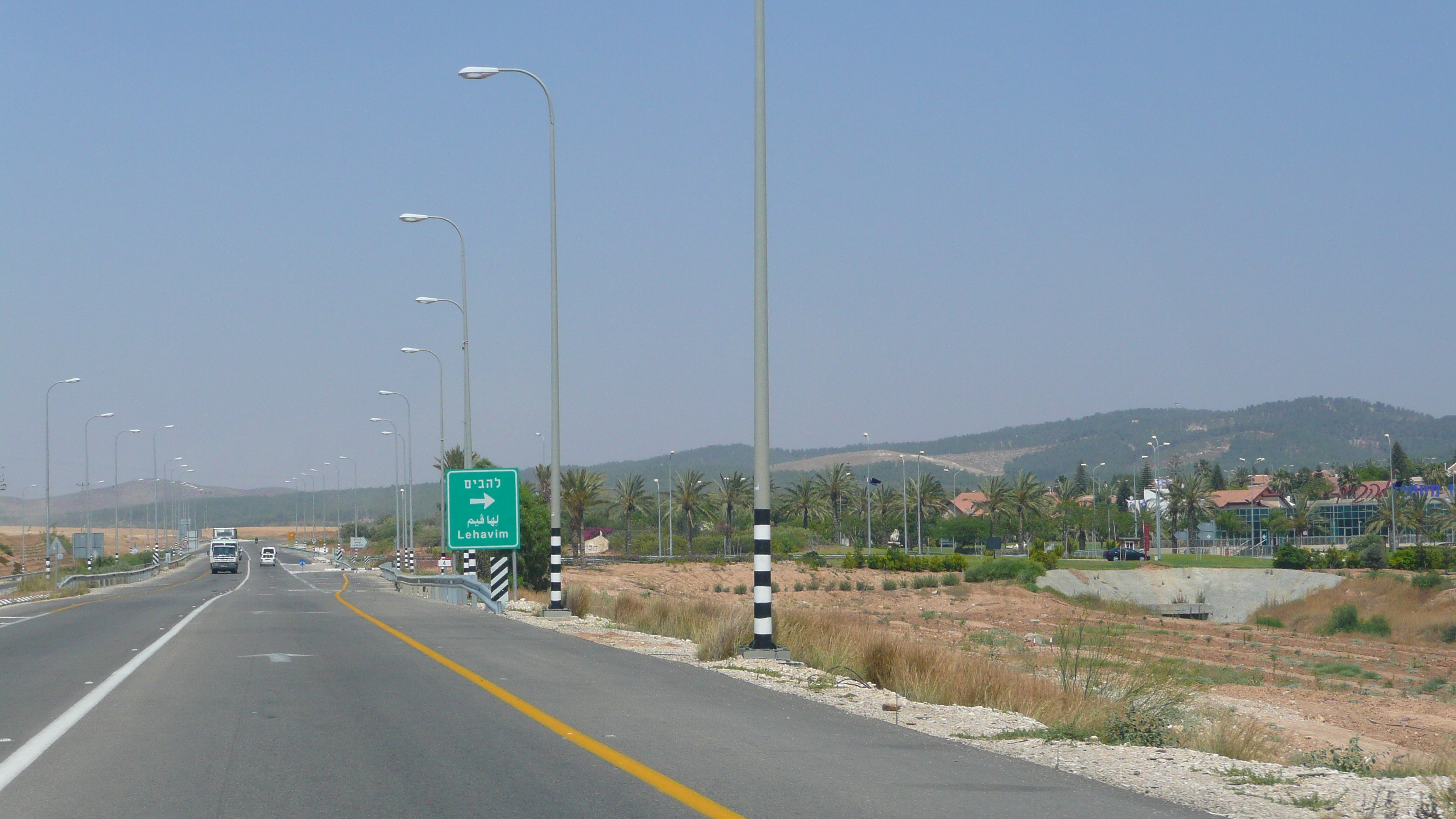 รูปถ่าย อิสราเอล(Israel) ถนนจากอัชเคลอนไปอาราด(Ashkelon to Arad road) 2007-06 100