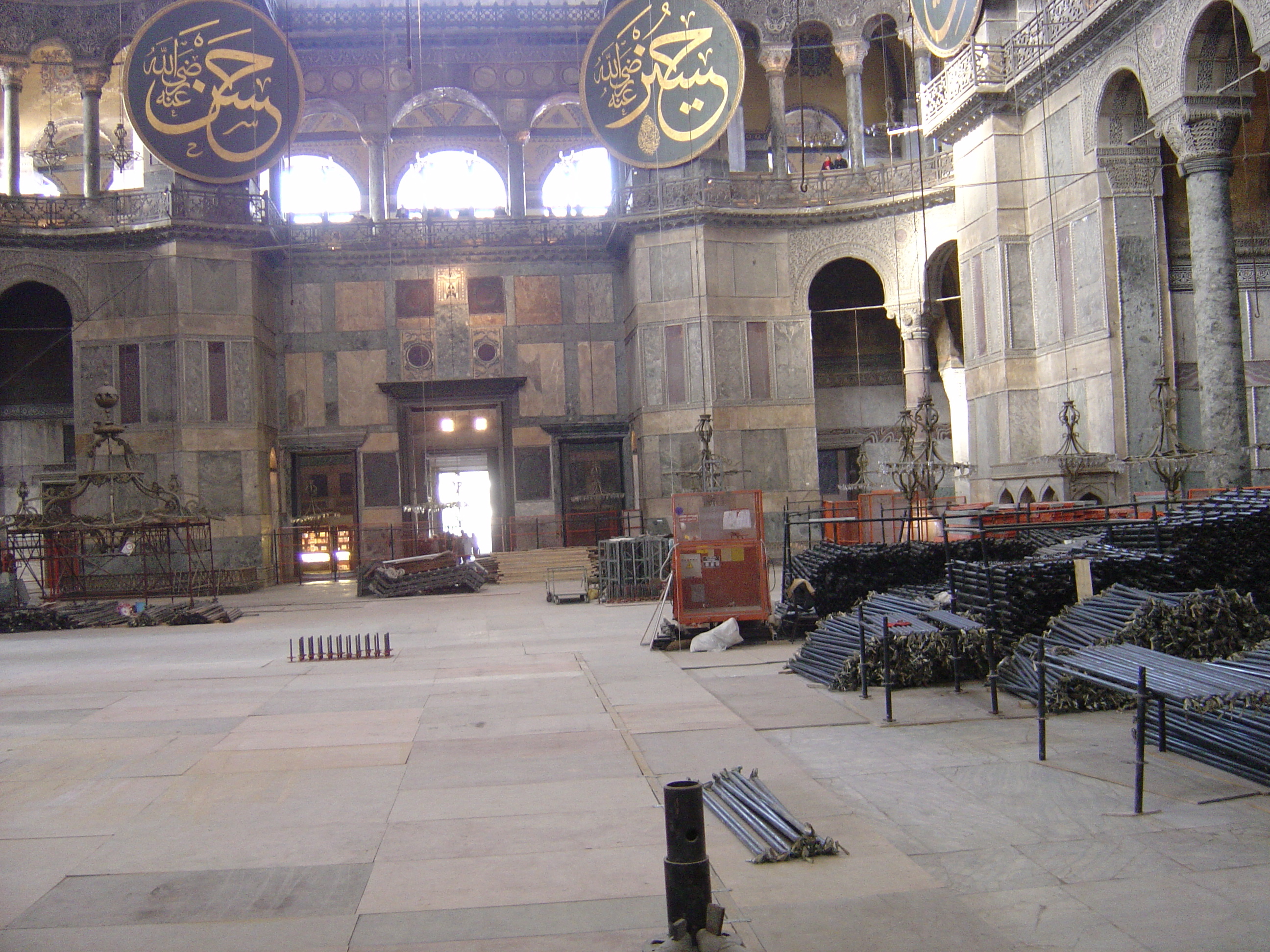 รูปถ่าย ตุรกี(Turkey) อิสตันบูล(Istanbul) อยาซอฟยา(Ayasofya) 2004-12 19