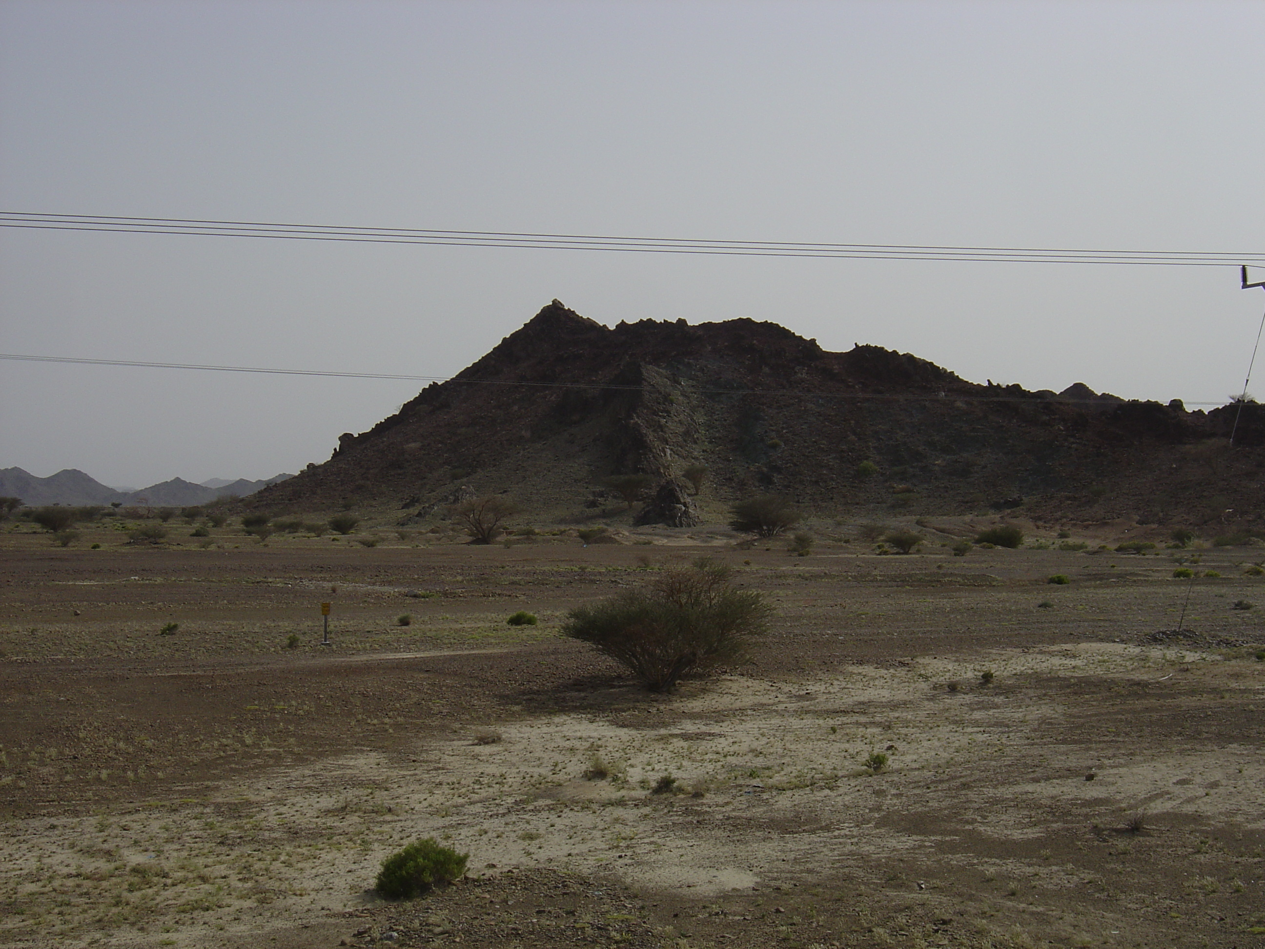 รูปถ่าย โอมาน(Oman) จากบูไรมิไปถนนโซฮาร์(Buraimi to Sohar road) 2005-03 12