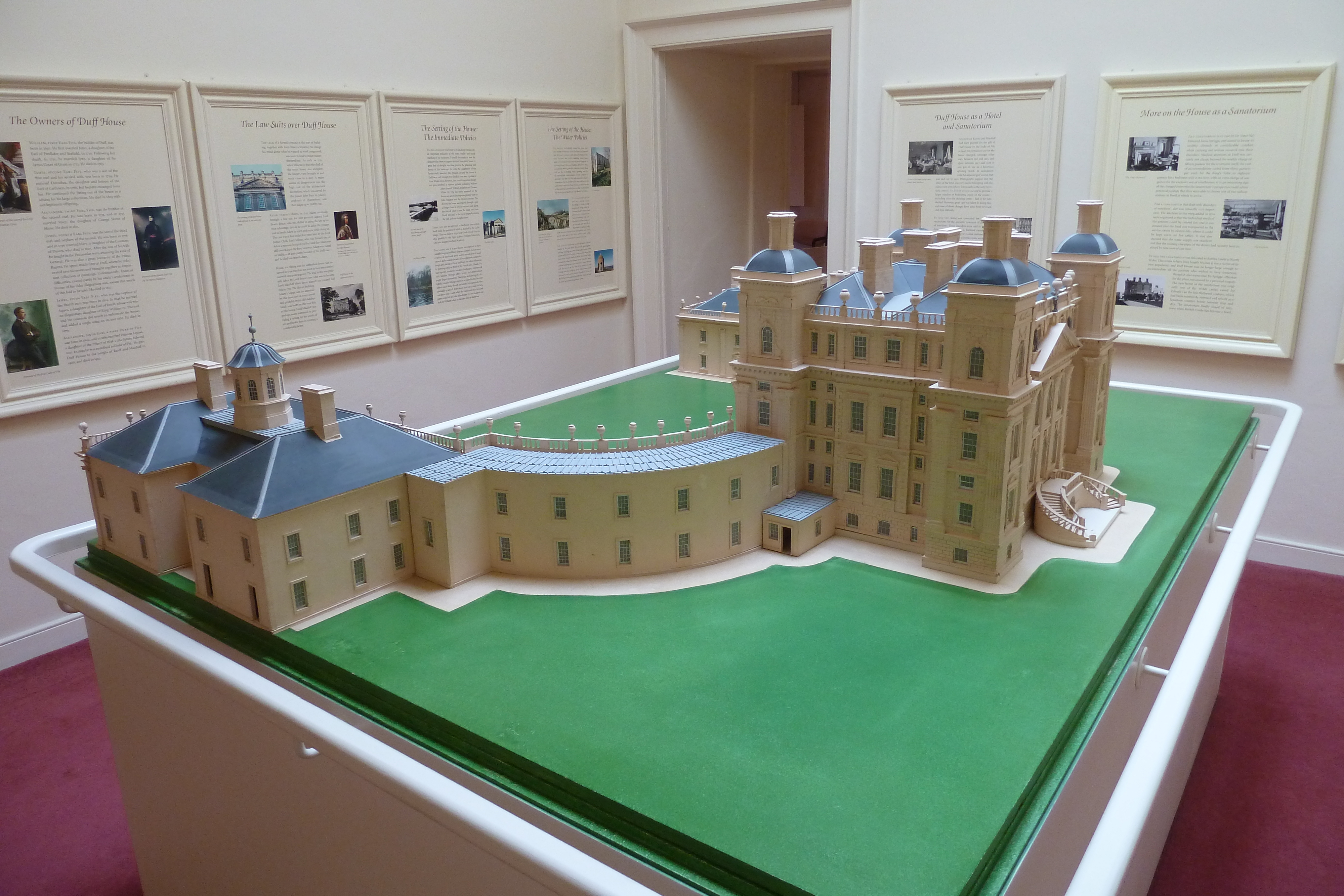 รูปถ่าย อังกฤษ(United Kingdom) สกอตแลนด์(Scotland) แบนฟ์(Banff) คฤหาสน์ดัฟฟ์(Duff House) 2011-07 4