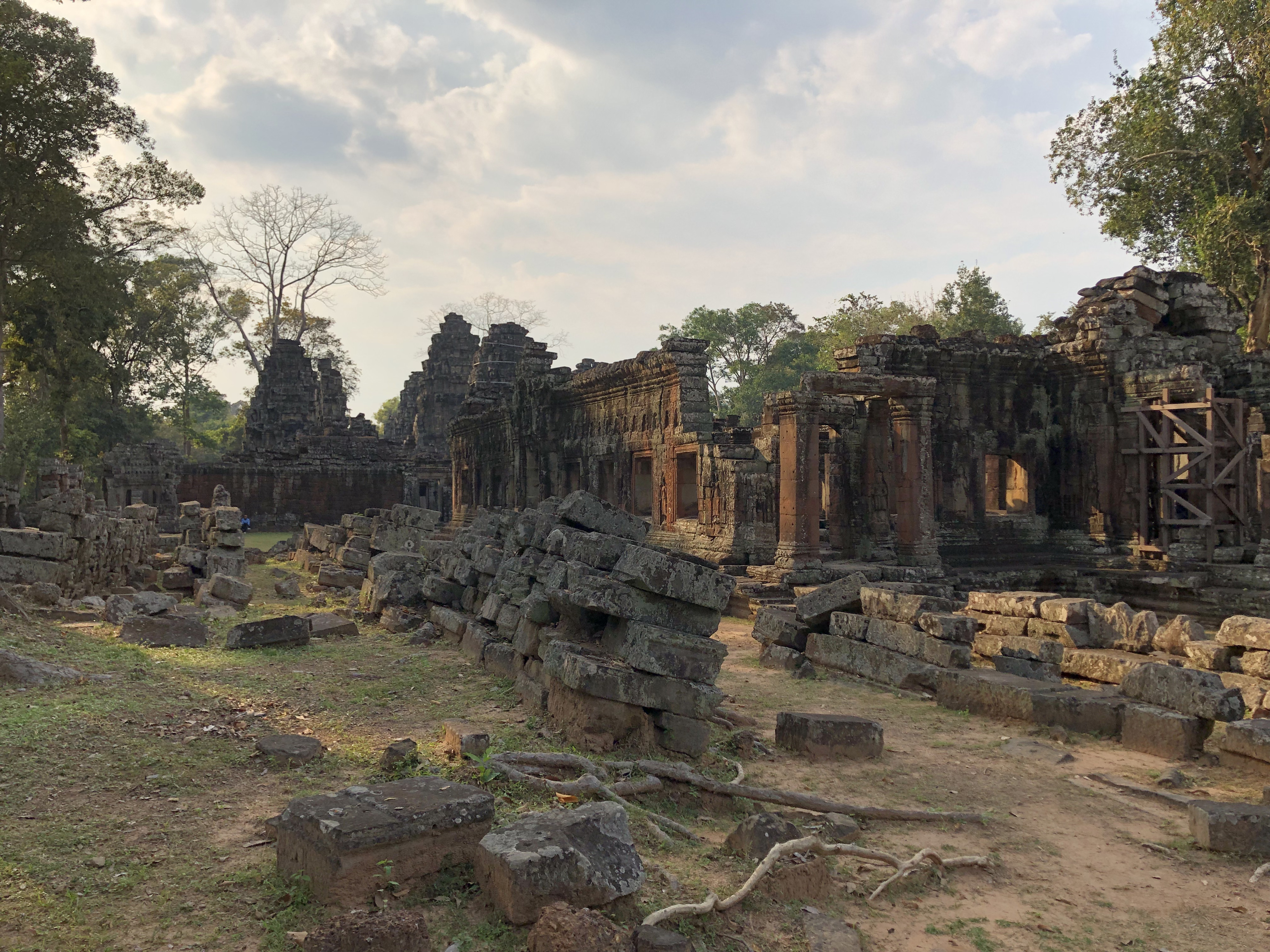 รูปถ่าย กัมพูชา(Cambodia) เสียมราฐ(Siem Reap) ปราสาทบันทายกุฎี(Banteay Kdei) 2023-01 2