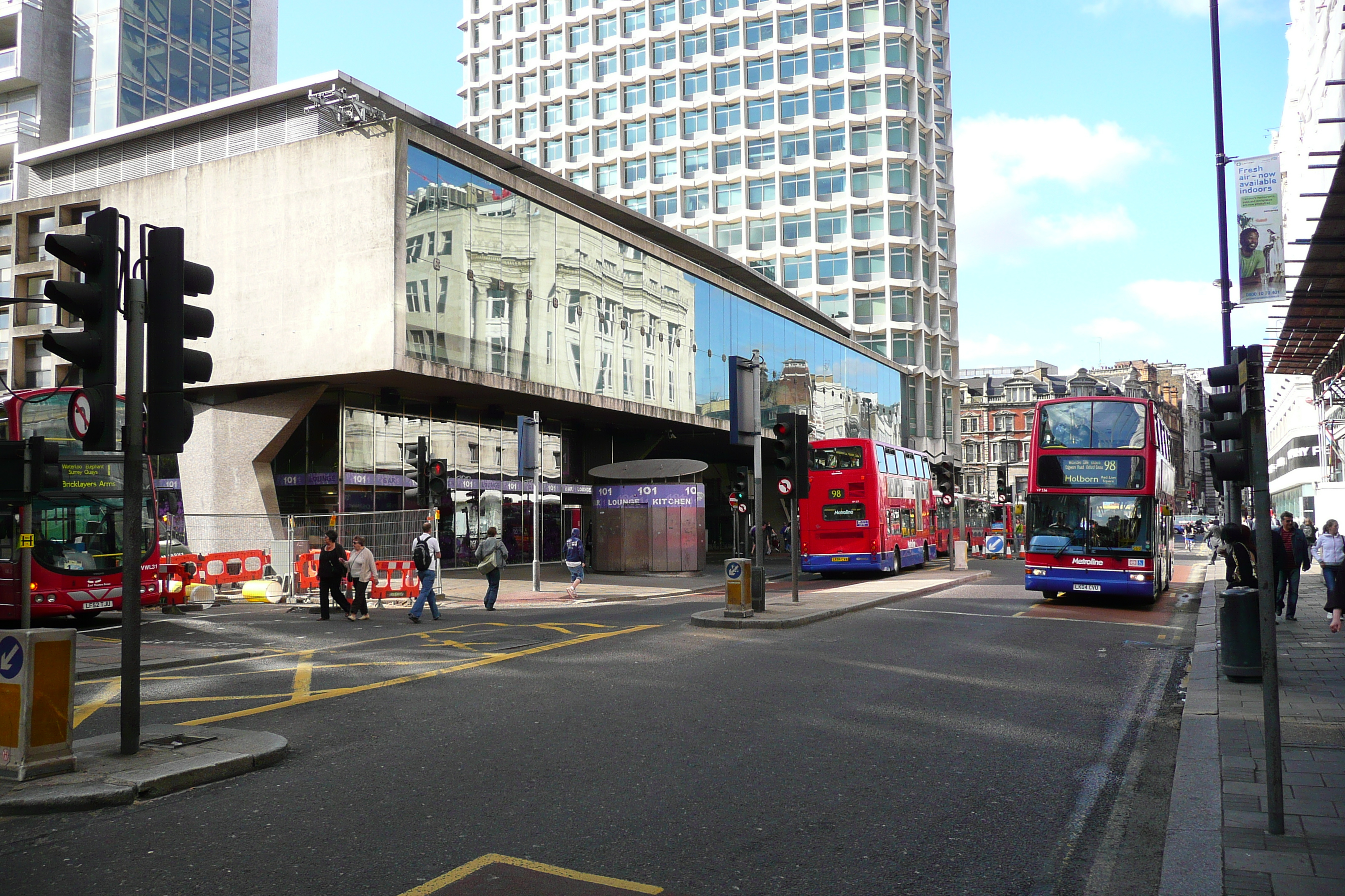 รูปถ่าย อังกฤษ(United Kingdom) ลอนดอน(London) ถนนนิวออกซ์ฟอร์ด(New Oxford Street) 2007-09 10