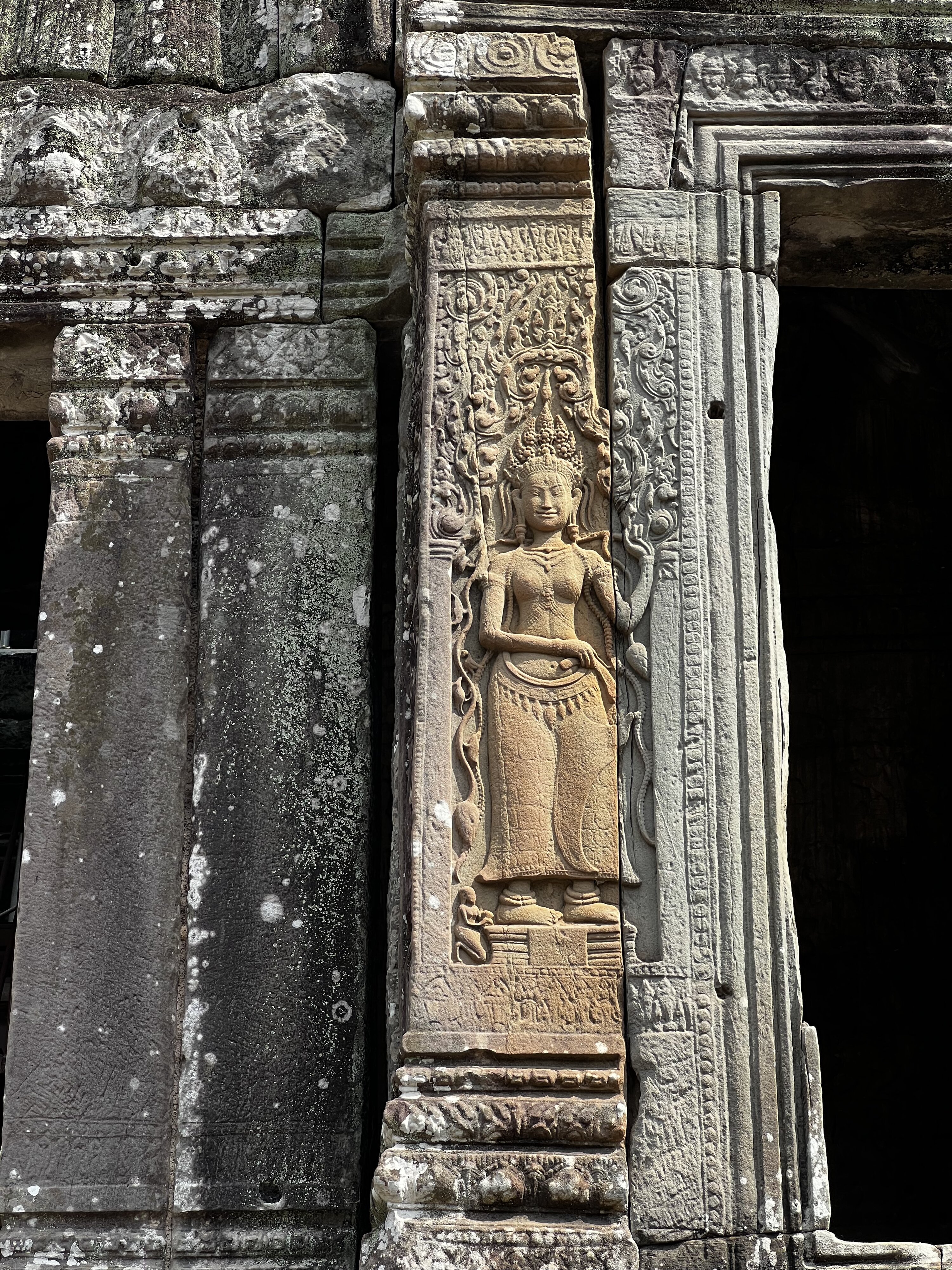 รูปถ่าย กัมพูชา(Cambodia) เสียมราฐ(Siem Reap) ปราสาทบายน(Bayon) 2023-01 105