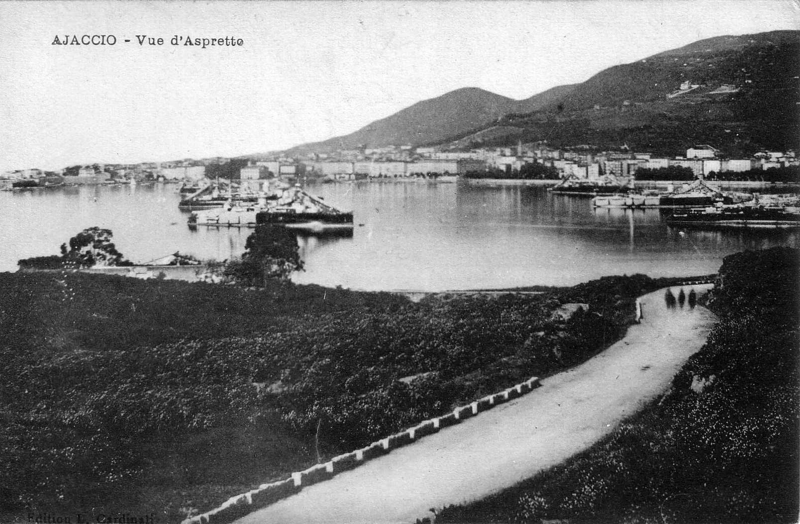 รูปถ่าย ฝรั่งเศส(France) คอร์สิคา(Corsica) โปสการ์ดเก่า(Old Postcards) 1900-01 326