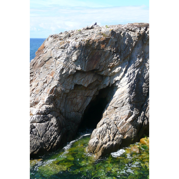 รูปถ่าย ฝรั่งเศส(France) คาบสมุทรกีเบอรง(Quiberon peninsula) แหลมแปร์โช(Pointe du Percho) 2008-07 20