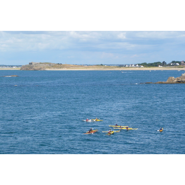 รูปถ่าย ฝรั่งเศส(France) คาบสมุทรกีเบอรง(Quiberon peninsula) แหลมแปร์โช(Pointe du Percho) 2008-07 18