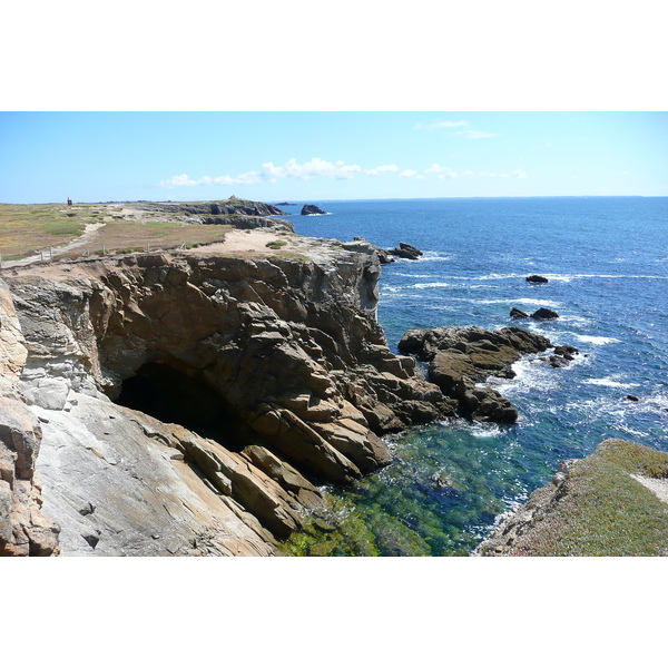 รูปถ่าย ฝรั่งเศส(France) คาบสมุทรกีเบอรง(Quiberon peninsula) แหลมแปร์โช(Pointe du Percho) 2008-07 4
