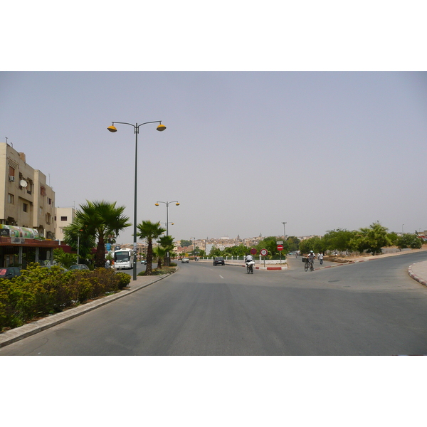 รูปถ่าย โมร็อกโก(Morocco) ถนนจากเฟสไปราบัต(Fes to Rabat Road) 2008-07 9