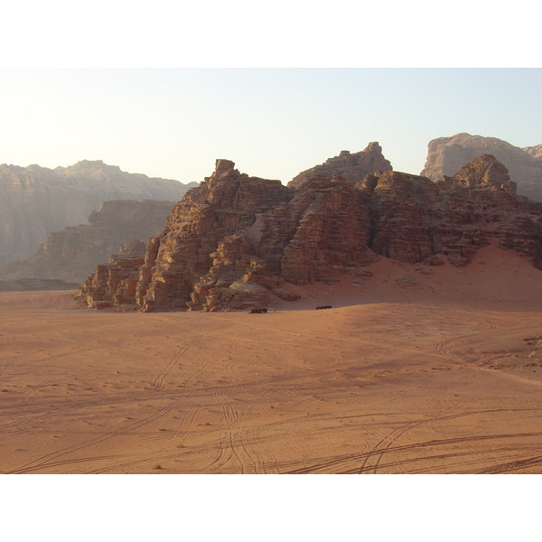 รูปถ่าย จอร์แดน(Jordan) ทะเลทรายวาดีรัม(Wadi Rum Desert) 2004-10 28