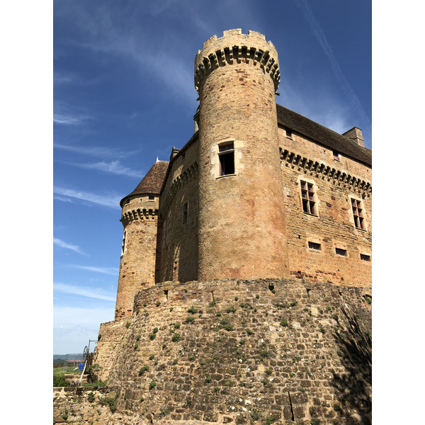 รูปถ่าย ฝรั่งเศส(France) ปราสาทกัสแตลโนเบรอเตอนู(Castelnau Bretenoux Castle) 2018-04 1