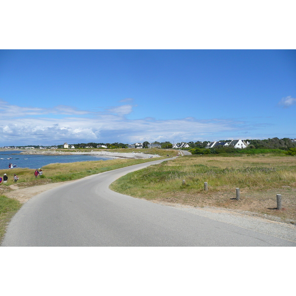 รูปถ่าย ฝรั่งเศส(France) คาบสมุทรกีเบอรง(Quiberon peninsula) แหลมแปร์โช(Pointe du Percho) 2008-07 31