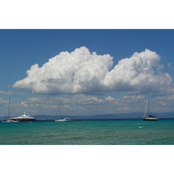 รูปถ่าย ฝรั่งเศส(France) เกาะปอร์เกอรอล(Porquerolles Island) หาดกูร์ตาด(Courtade beach) 2008-05 29