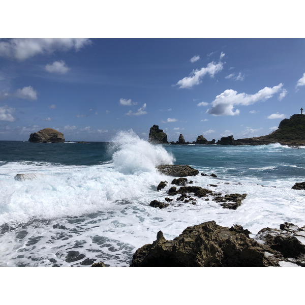 รูปถ่าย กวาเดอลูป(Guadeloupe) แหลมคาสเซิลพอยต์(Castle Point) 2021-02 15