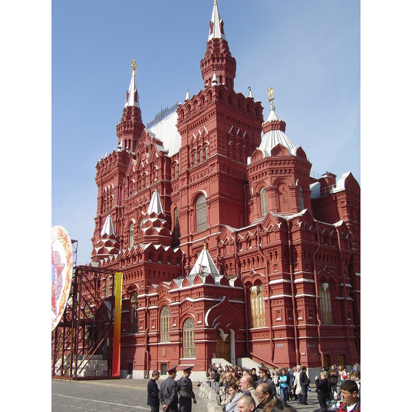 รูปถ่าย รัสเซีย(Russia) มอสโก(Moscow) พิพิธภัณฑ์อาร์เมอร์รี่แชมเบอร์(State Historical Museum) 2005-04 2