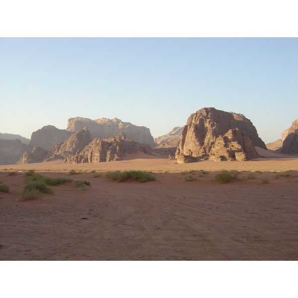 รูปถ่าย จอร์แดน(Jordan) ทะเลทรายวาดีรัม(Wadi Rum Desert) 2004-10 5