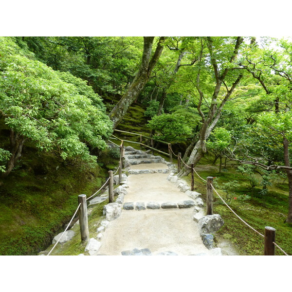 รูปถ่าย ญี่ปุ่น(Japan) เกียวโต(Kyoto) วัดกินกะกุจิ (ศาลาเงิน)(Ginkakuji Temple(Silver Pavilion)) 2010-06 21