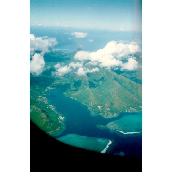 รูปถ่าย เฟรนช์โพลี่นีเซีย(Polynesia) มูเรีย(Moorea) 1993-04 12