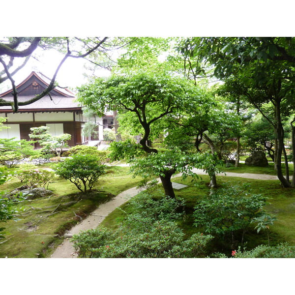 รูปถ่าย ญี่ปุ่น(Japan) เกียวโต(Kyoto) วัดกินกะกุจิ (ศาลาเงิน)(Ginkakuji Temple(Silver Pavilion)) 2010-06 26