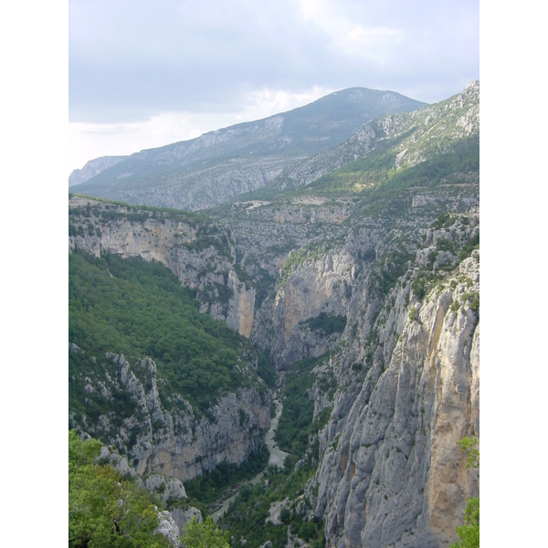 รูปถ่าย ฝรั่งเศส(France) หุบผาชันแวร์ดง(Gorges du Verdon) 2002-09 26
