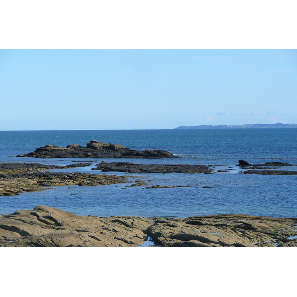 รูปถ่าย ฝรั่งเศส(France) คาบสมุทรกีเบอรง(Quiberon peninsula) แหลมกงแกล(Pointe du Conguel) 2008-07 23