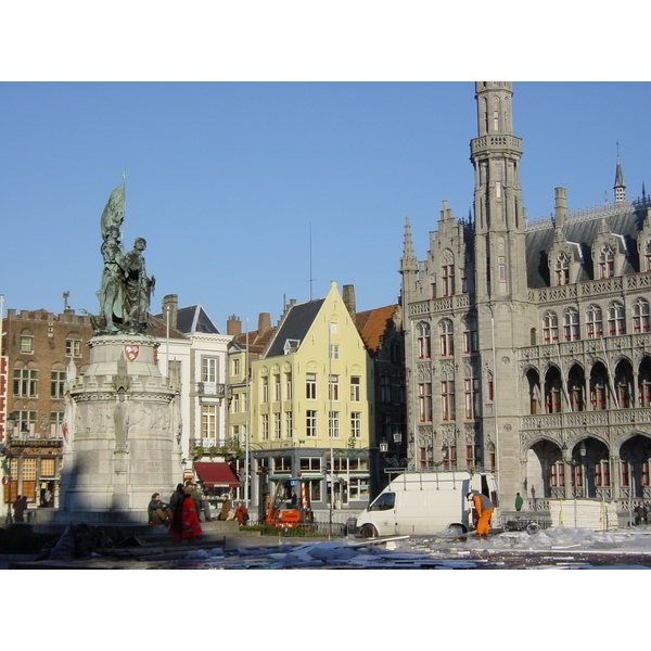 รูปถ่าย เบลเยียม(Belgium) บรูกส์(Bruges) 2001-01 12