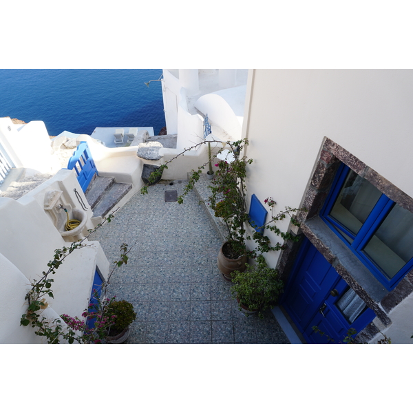 รูปถ่าย กรีก(Greece) ซานโตรินี(Santorini) บ้านถ้ำโอยา(Oia cave house) 2016-07 15