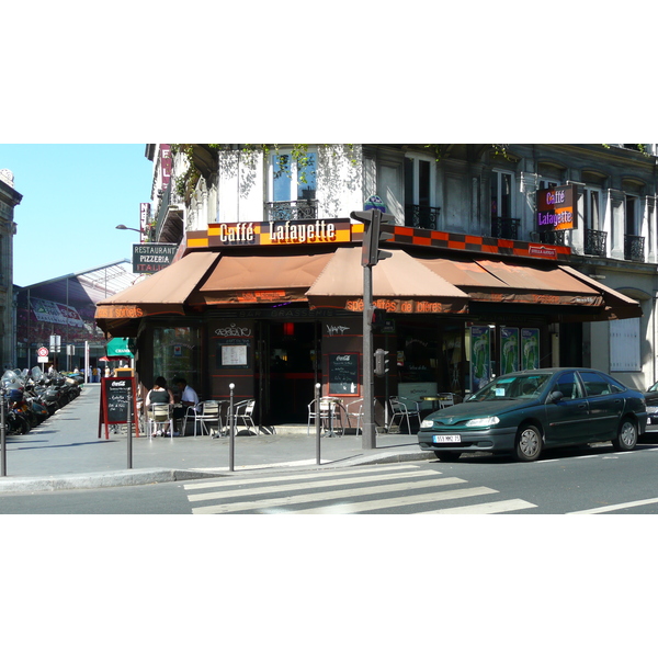 รูปถ่าย ฝรั่งเศส(France) ปารีส(Paris) ถนนลาฟาแย็ต(Rue La Fayette) 2007-08 1