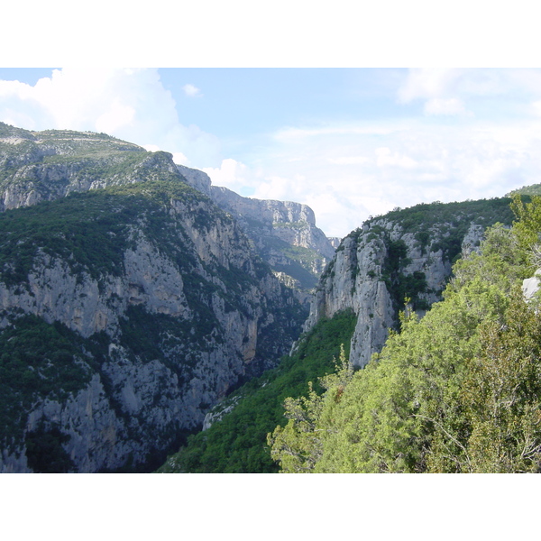 รูปถ่าย ฝรั่งเศส(France) หุบผาชันแวร์ดง(Gorges du Verdon) 2002-09 31
