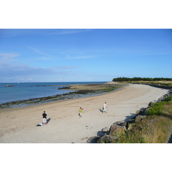 รูปถ่าย ฝรั่งเศส(France) คาบสมุทรกีเบอรง(Quiberon peninsula) แหลมกงแกล(Pointe du Conguel) 2008-07 16
