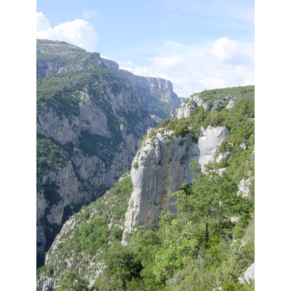 รูปถ่าย ฝรั่งเศส(France) หุบผาชันแวร์ดง(Gorges du Verdon) 2002-09 38