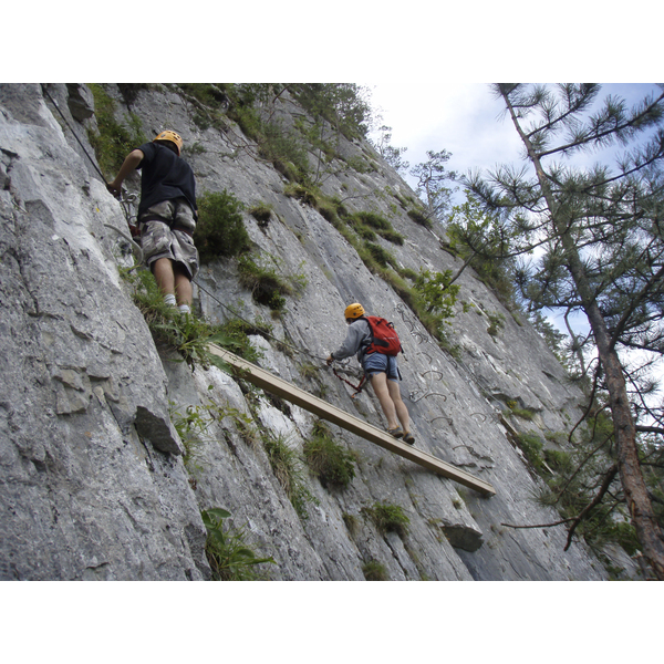 รูปถ่าย ฝรั่งเศส(France) วิคเดสโซ(Vicdessos) เส้นทางปีนผาเวียแฟร์ราตาด้านเหนือ(Via Ferrata North) 2007-08 60