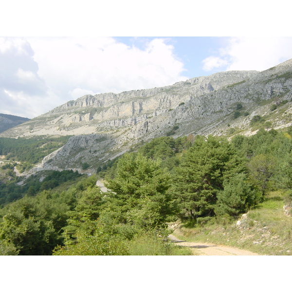 รูปถ่าย ฝรั่งเศส(France) หุบผาชันแวร์ดง(Gorges du Verdon) 2002-09 2