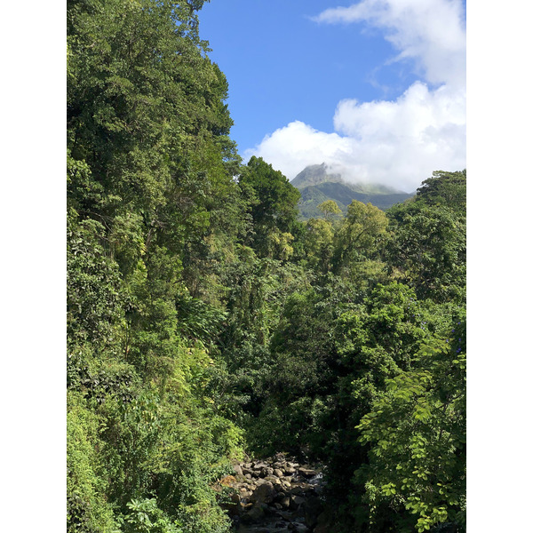 รูปถ่าย กวาเดอลูป(Guadeloupe) ภูเขาไฟลากร็องด์ซูฟรีแยร์(La Grande Soufriere) 2021-02 21