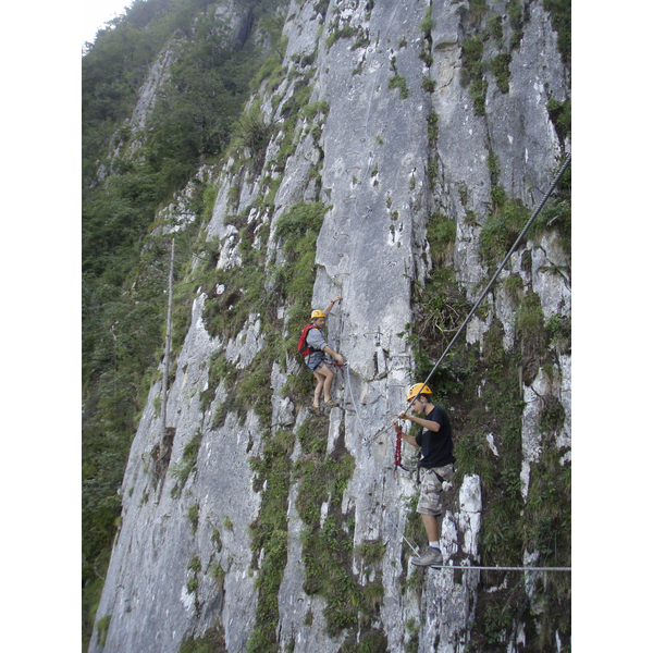 รูปถ่าย ฝรั่งเศส(France) วิคเดสโซ(Vicdessos) เส้นทางปีนผาเวียแฟร์ราตาด้านเหนือ(Via Ferrata North) 2007-08 77