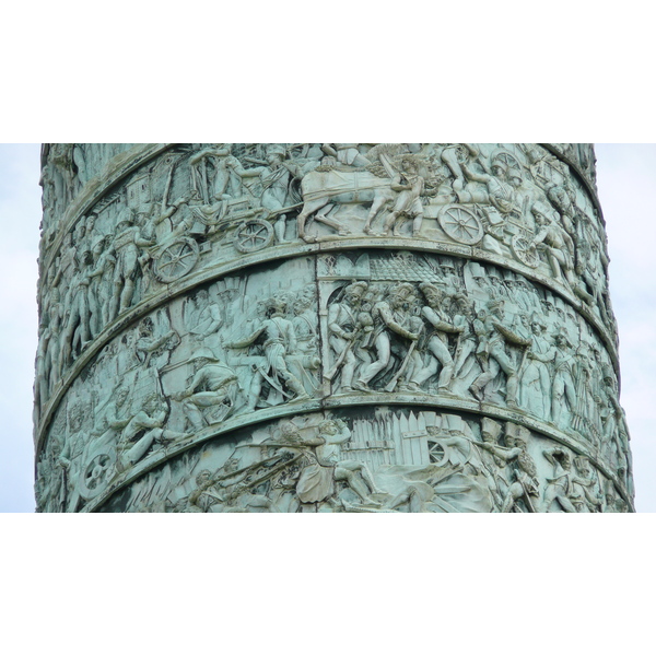 รูปถ่าย ฝรั่งเศส(France) ปารีส(Paris) จัตุรัสว็องโดม(Place Vendome) เสาว็องโดม(Colonne de Vendome) 2007-07 20
