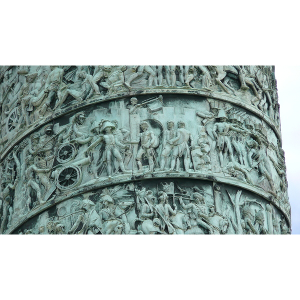 รูปถ่าย ฝรั่งเศส(France) ปารีส(Paris) จัตุรัสว็องโดม(Place Vendome) เสาว็องโดม(Colonne de Vendome) 2007-07 7