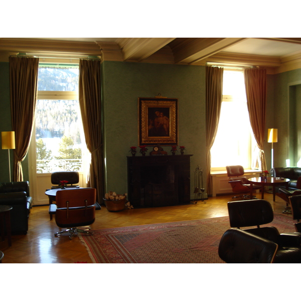 รูปถ่าย สวิสเซอร์แลนด์(Switzerland) ปองเทรซีน่า(Pontresina) โรงแรมแกรนด์โครเนนโฮฟ(Grand Hotel Kronenhof) 2007-01 77