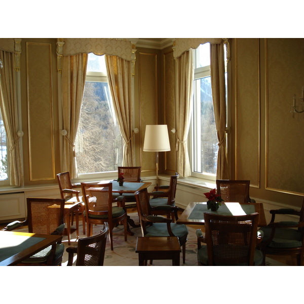 รูปถ่าย สวิสเซอร์แลนด์(Switzerland) ปองเทรซีน่า(Pontresina) โรงแรมแกรนด์โครเนนโฮฟ(Grand Hotel Kronenhof) 2007-01 8