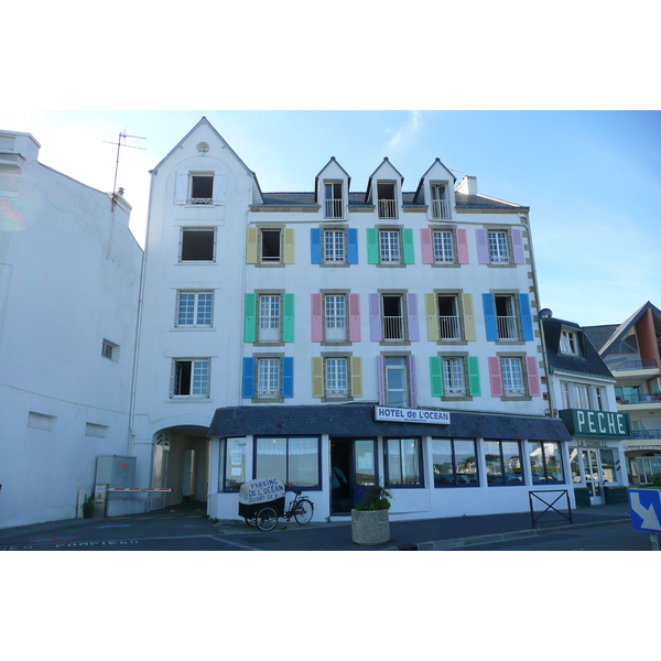 รูปถ่าย ฝรั่งเศส(France) คาบสมุทรกีเบอรง(Quiberon peninsula) กีเบอรง(Quiberon) 2008-07 19