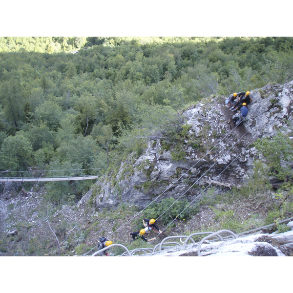 รูปถ่าย ฝรั่งเศส(France) วิคเดสโซ(Vicdessos) เส้นทางปีนผาเวียแฟร์ราตาด้านเหนือ(Via Ferrata North) 2007-08 2
