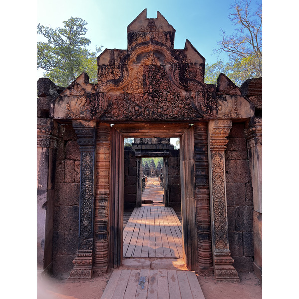 รูปถ่าย กัมพูชา(Cambodia) เสียมราฐ(Siem Reap) ปราสาทบันทายศรี(Banteay Srei) 2023-01 43