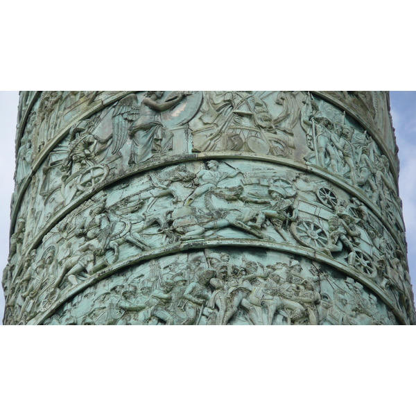 รูปถ่าย ฝรั่งเศส(France) ปารีส(Paris) จัตุรัสว็องโดม(Place Vendome) เสาว็องโดม(Colonne de Vendome) 2007-07 16