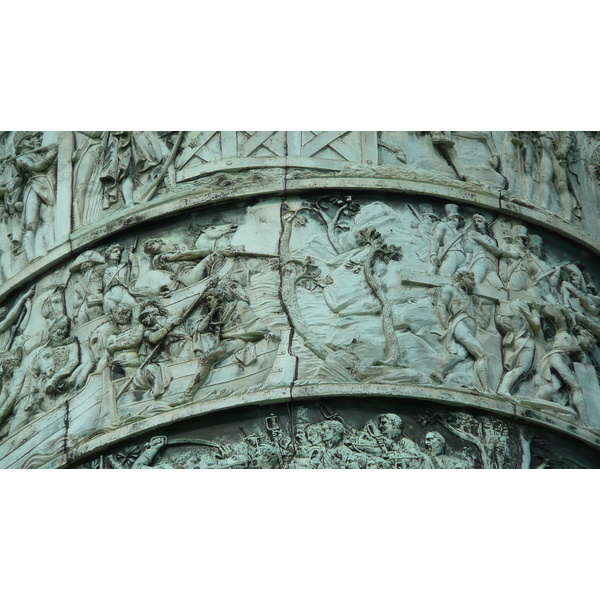 รูปถ่าย ฝรั่งเศส(France) ปารีส(Paris) จัตุรัสว็องโดม(Place Vendome) เสาว็องโดม(Colonne de Vendome) 2007-07 23