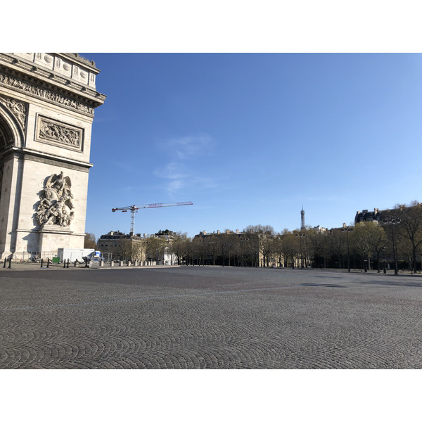 รูปถ่าย ฝรั่งเศส(France) ปารีสช่วงล็อกดาวน์(Paris lockdown) 2020-04 146