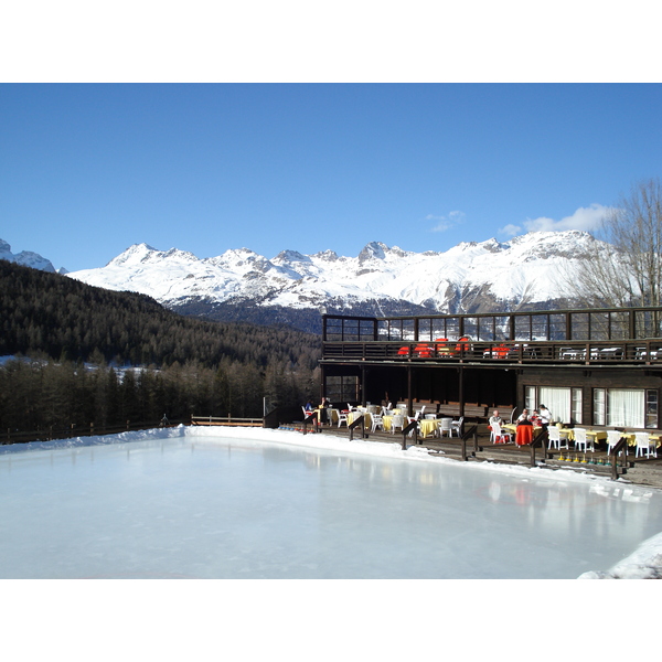 รูปถ่าย สวิสเซอร์แลนด์(Switzerland) ปองเทรซีน่า(Pontresina) โรงแรมแกรนด์โครเนนโฮฟ(Grand Hotel Kronenhof) 2007-01 1