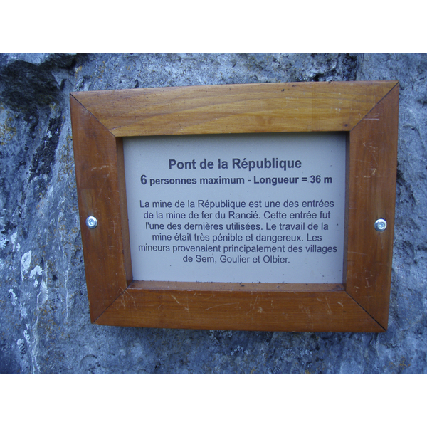 รูปถ่าย ฝรั่งเศส(France) วิคเดสโซ(Vicdessos) เส้นทางปีนผาเวียแฟร์ราตาด้านเหนือ(Via Ferrata North) 2007-08 59
