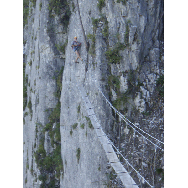 รูปถ่าย ฝรั่งเศส(France) วิคเดสโซ(Vicdessos) เส้นทางปีนผาเวียแฟร์ราตาด้านเหนือ(Via Ferrata North) 2007-08 14
