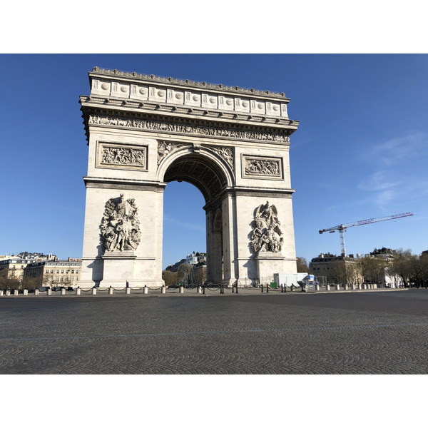 รูปถ่าย ฝรั่งเศส(France) ปารีสช่วงล็อกดาวน์(Paris lockdown) 2020-04 123