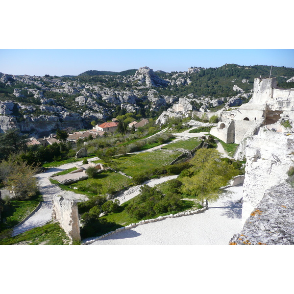 รูปถ่าย ฝรั่งเศส(France) เลส์โบเดอโพรว็องซ์(Baux de Provence) ปราสาทโบเดอโพรว็องส์(Baux de Provence Castle) 2008-04 25